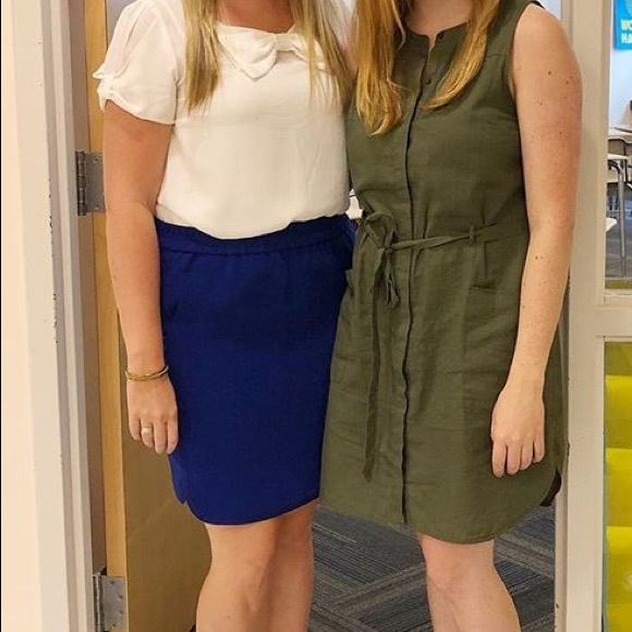 J Crew Curved Hem Pencil Skirt - Picture 3 of 3